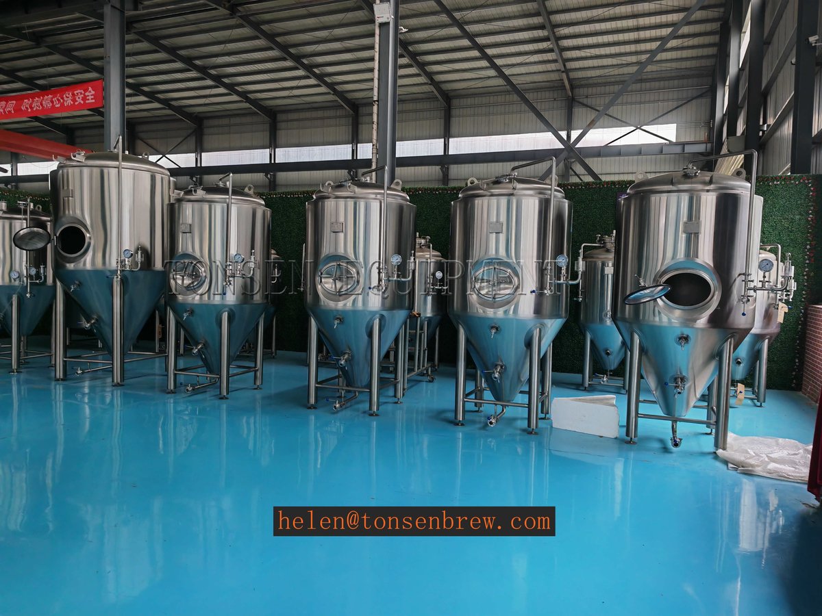 HelenLiu2018's tweet image. Tonsen 1000L beer brewery equipment 2 vessels electric heating brewhouse with 1000L  2000L fermenters for France 
Expédition d'équipement de bière Tonsen 1000L brasserie en France
Email: helen@tonsenbrew.com
Whatsapp: +86 153 1556 2731
#tonsen #brewhouse #beerbrewing #beerfactory
