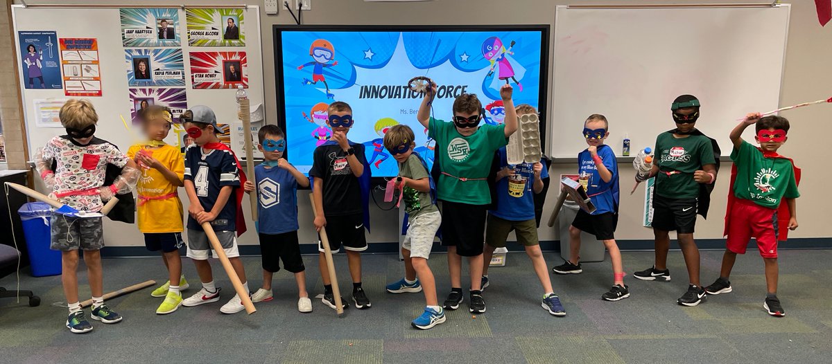 Elizabeth Benno (@elizabethbenno) on Twitter photo Just finished my 3rd week of Camp Invention this summer. We had a wonderful week learning about modern day inventors and their super powers. Here are some of my K-2 superheroes. <a href="/ProsperISD/">Prosper ISD</a> <a href="/PISDJohnsonElem/">Johnson Elementary</a> Just finished my 3rd week of Camp Invention this summer. We had a wonderful week learning about modern day inventors and their super powers. Here are some of my K-2 superheroes. <a href="/ProsperISD/">Prosper ISD</a> <a href="/PISDJohnsonElem/">Johnson Elementary</a>