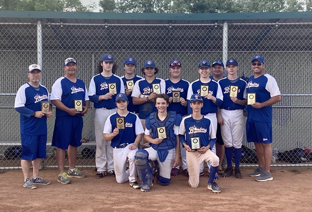 Our first 18U Championship was in the B Division, the Blue Jay Bombers took home the trophy over A’s 2. 🏆 ⚾️