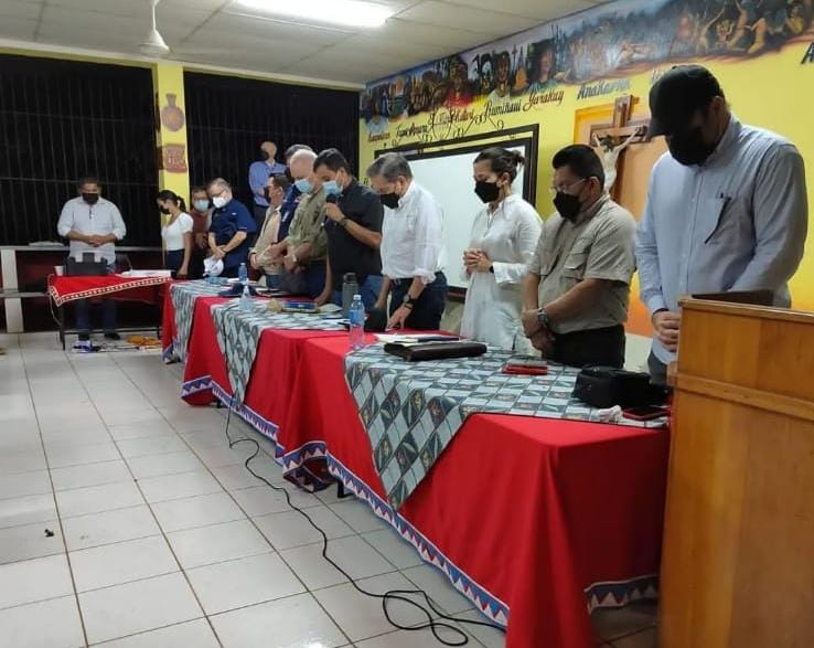 KWCONTINENTE's tweet photo. #LoUltimoKW 
Llega el presidente Laurentino Cortizo a San Félix donde se mantiene instalada la mesa en el Central Misionero Virgen del  Camino. @estherodriguezq https://t.co/OjExgBwiyC