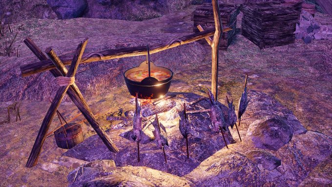 城塞高地のキャンプ飯 #モンハンライズ #MHRise #モンハン #NintendoSwitch 