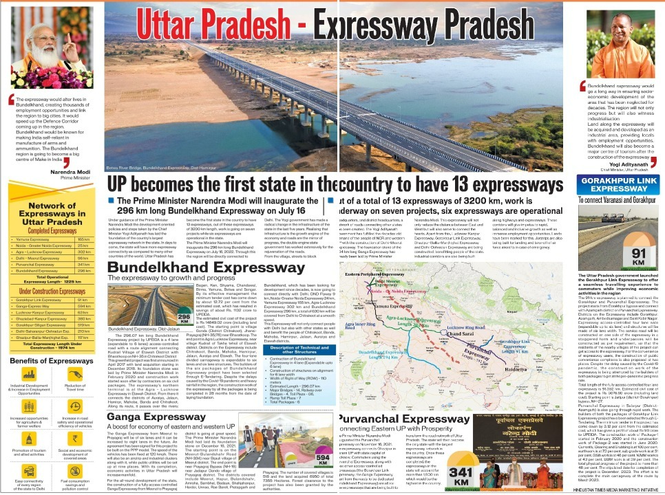 myogioffice's tweet photo. 'Uttar Pradesh-Expressway Pradesh'

UP becomes the first state in the country to have 13 expressways https://t.co/ovouF3uaD1
