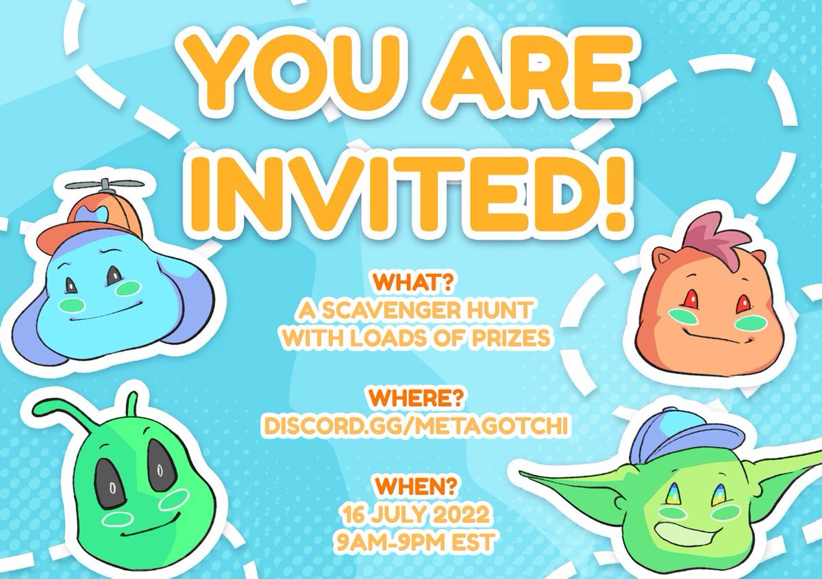 ZenRepublicNDM's tweet photo. Hey Zen Fam!🧘‍♂️

We have been invited to participate in the @MetagotchiNFTs SCAVENGER HUNT 🔎

RT, Like and Tag 3 friends that you want to have on your team! 🎉 https://t.co/zUJTA89Dzf