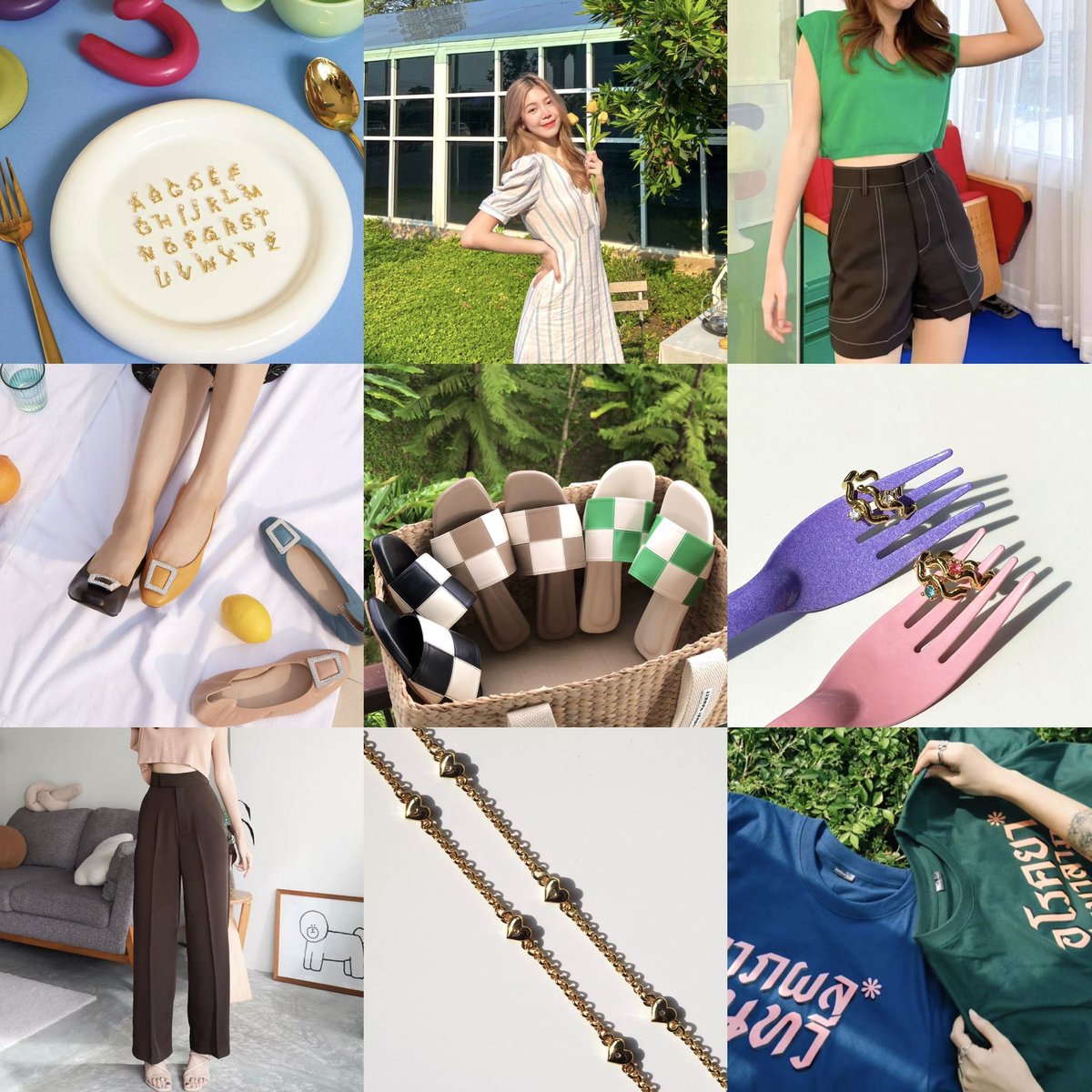 yoxrgravity's tweet photo. ✳︎ thread รวมร้านเสื้อผ้า รองเท้า &amp; เครื่องประดับ เน้นสีสันสดใสแบบ everyday look! 🧢🧤🌈 https://t.co/8JV1mEdwKr