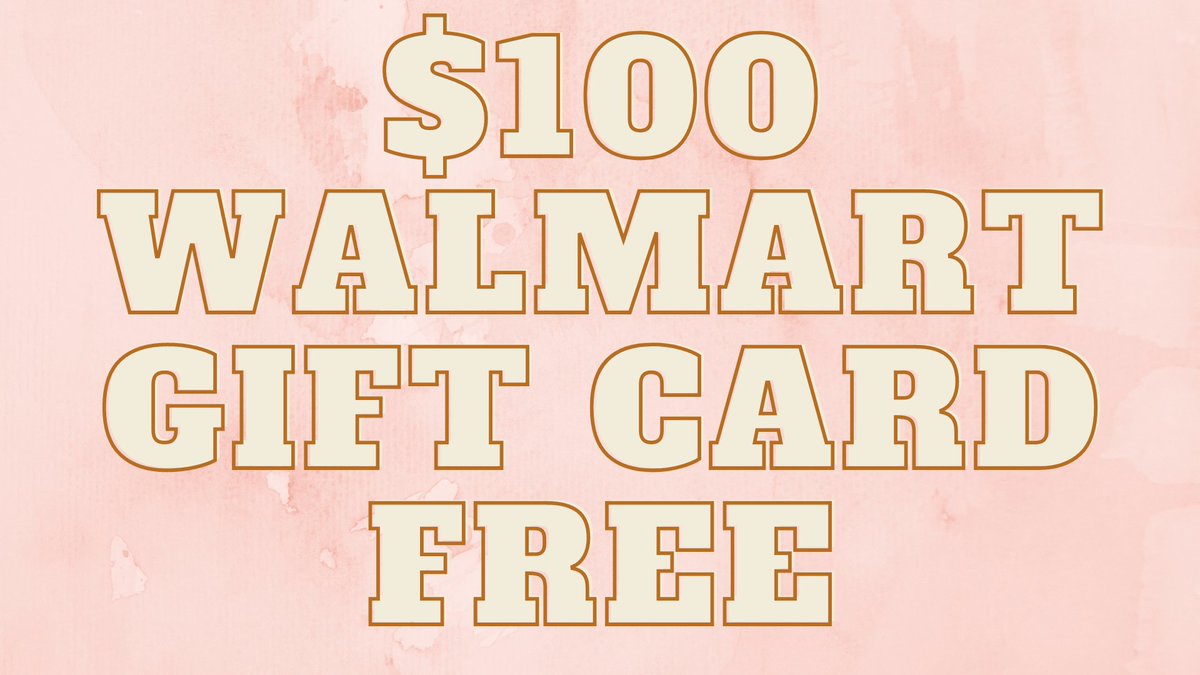 Join the Walmart Gift Card for over $ 100!
Enter your details and you have a chance to win.

Click Here: freegiftcard363.blogspot.com

#giftcard #giftcardusa #walmartgiftcard #wingiftcard #giveaway