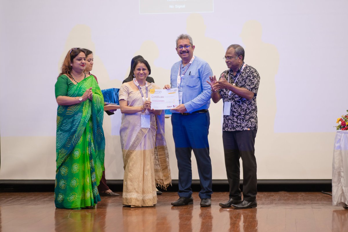 DEVI_Sansthan's tweet photo. #SynergySummit: On the 2nd day, @aishaeamahajan, President, @M3MFoundation expressed his views on #FLN and shared his several ongoing #education and skill training courses in various districts of #Haryana under the #Literacy and #IMpower programme. https://t.co/HO6syIfR8W