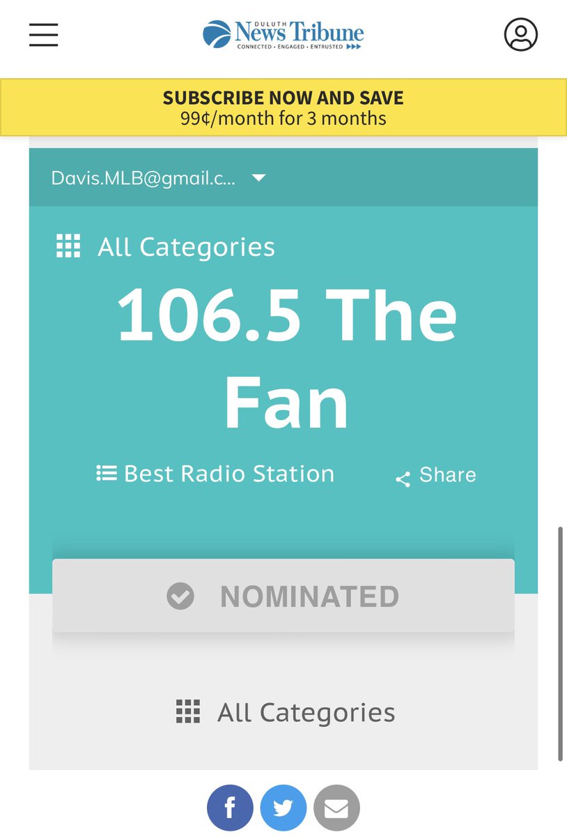Topher33's tweet image. Everyday! Let’s go @fan1065fm @BPBroadcaster @dec1511 @NSPFan1065! #BestOfTheBest