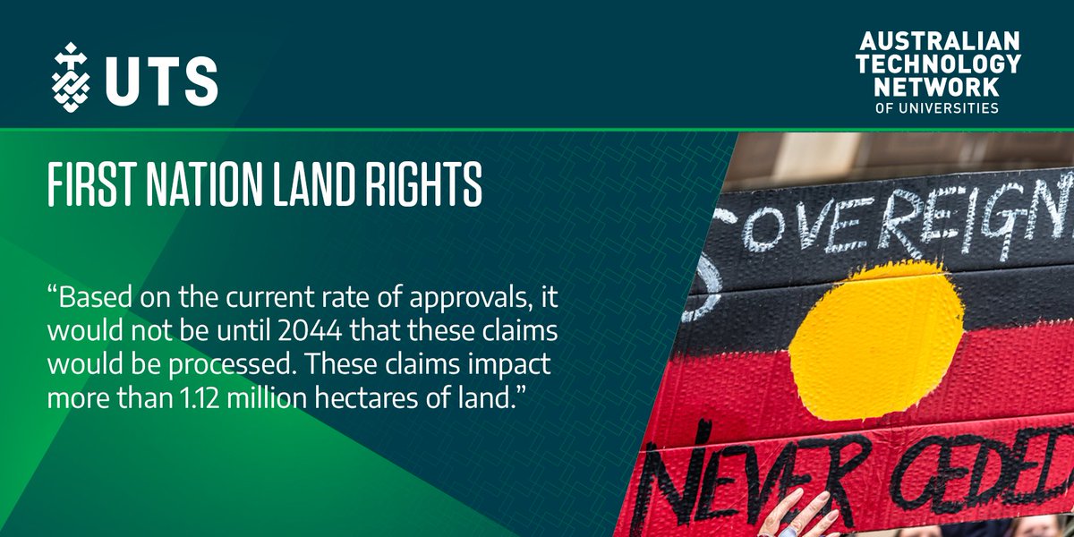 First Nations land rights have seen some wins, but a huge number of claims have not seen any traction - including many that were lodged over a decade ago. 

<a href="/UTSEngage/">UTS</a> PhD Candidate Lydia McGrady explains the issue: bit.ly/3PqcPRX