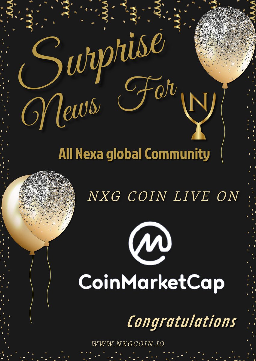 Nxg Now Live #CoinMarketCap
✌🏻✌🏻✌🏻✌🏻✌🏻✌🏻✌🏻
Exchange Ranking with Trust Score 
Be in the know. 
Follow #CoinMarketCap proprietary Trust Score ranked crypto exchange list for trusted exchanges based on liquidity, scale of operations and technical coverage. 
nxgcoin.io