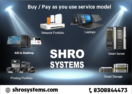 shrosystems's tweet photo. Buy/Rent as you use service model.
Shro Systems understands the requirement of IT products for your office & #workfromhome needs.
Get complete IT solutions at affordable rental cost...
For more details call: 8308844473 or Email: sales9@shrosystems.com
#ShroSystems #leasing https://t.co/qCCdpkKTI6