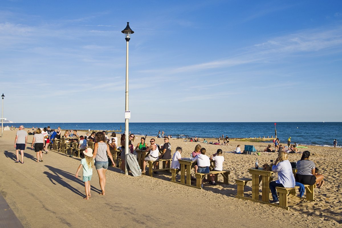 sobobeachclub's tweet photo. ☀️ We have some new beach seating &amp; parasols! Just in time for the heatwave 🔥🔥🔥

No booking necessary, all seating is first come, first served 
.
.
#sobobeach #sobo #sobobeachclub #lovesobo #southbournebeach https://t.co/xoAVCC3RYp