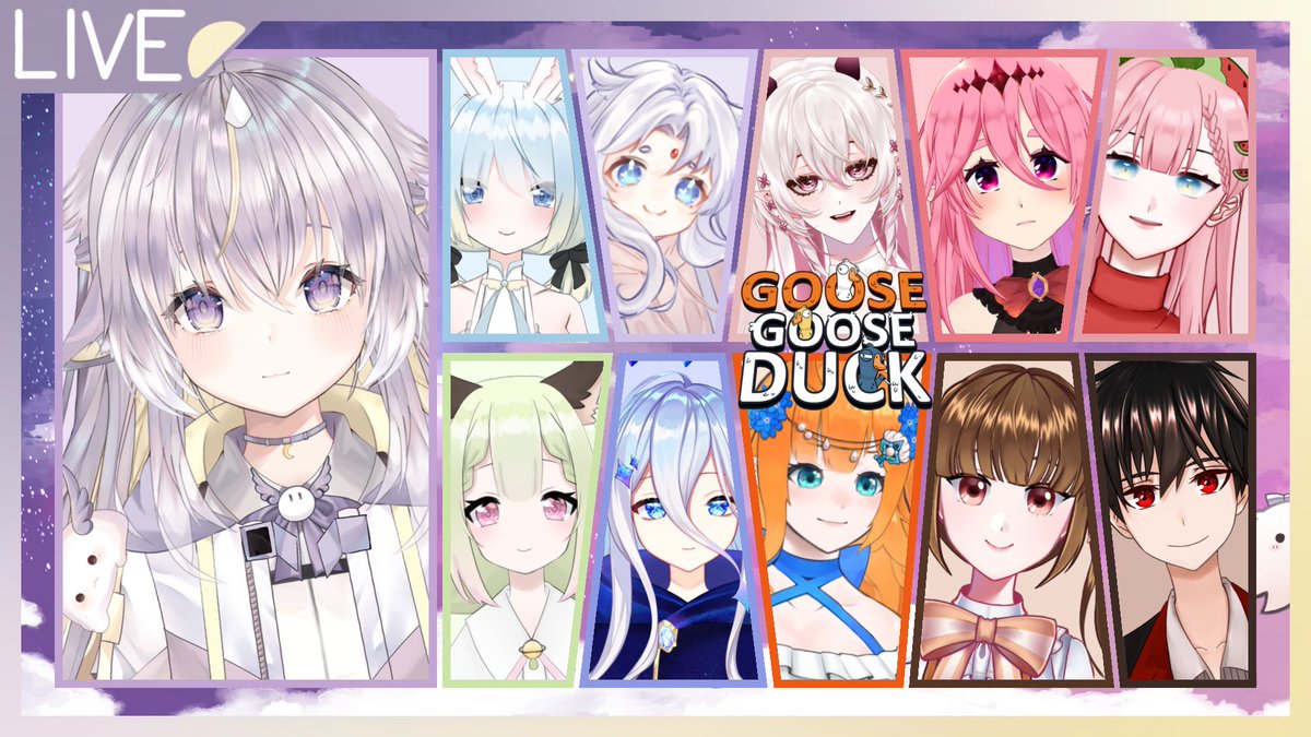 Nemuru_Y's tweet photo. วันนี้มีไลฟ์นะคะ!
[LIVE☁ Goose Goose Duck ] จะเป็นห่านขาวต่อไปปป
คอลแลปกับวีทูปเบอร์ที่ยังไม่เคยคอลแลปด้วยเลยซักคนค่ะะะ🥺🥺

เจอกันวันนี้ 20:00 น้า
https://t.co/8aZMDLjKMD

#VtuberTH #Vtuber #NILYoru_ https://t.co/vf64V6Ubfd