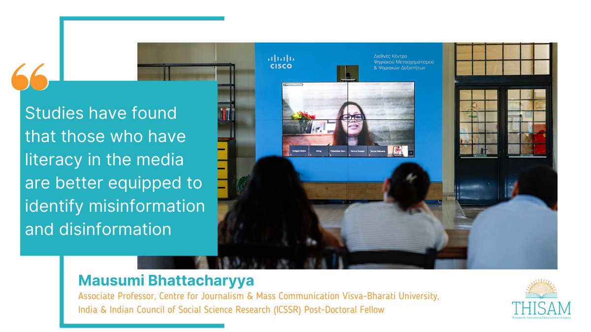 Thessaloniki International Media Summer Academy tweet media