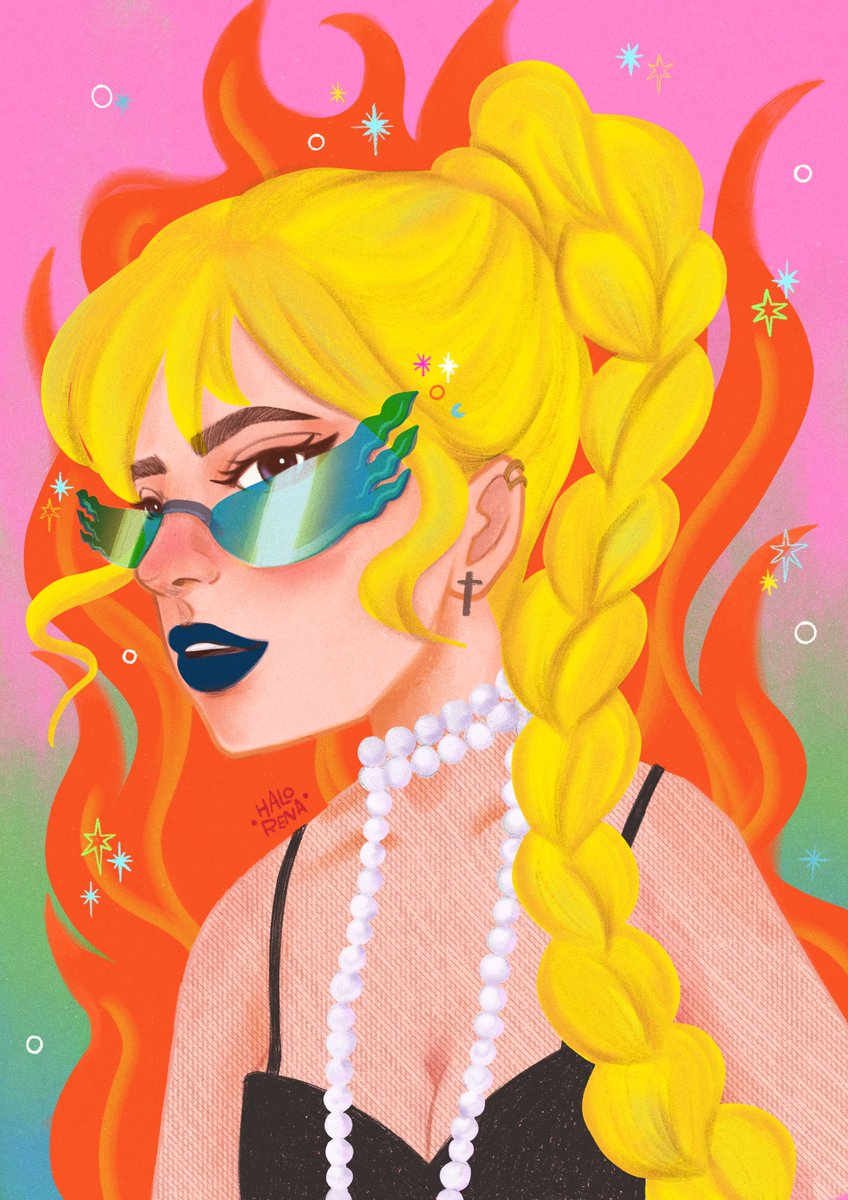 ⭐Giveaway time⭐
In celebration of <a href="/halorena/">Rena👩🏻‍🎤✨</a>'s fire goddess KALAMA drop we are giving away this gorgeous NFT!🔥
Rules:
1. Follow <a href="/halorena/">Rena👩🏻‍🎤✨</a> and @RebelSocietyNFT
2. Like/retweet
3. Tag 2 friends

Ends in 48hrs. Good luck!♥
#WomeninNFTs #NFTGiveaways #NFTdrop #rebelsociety #nftart