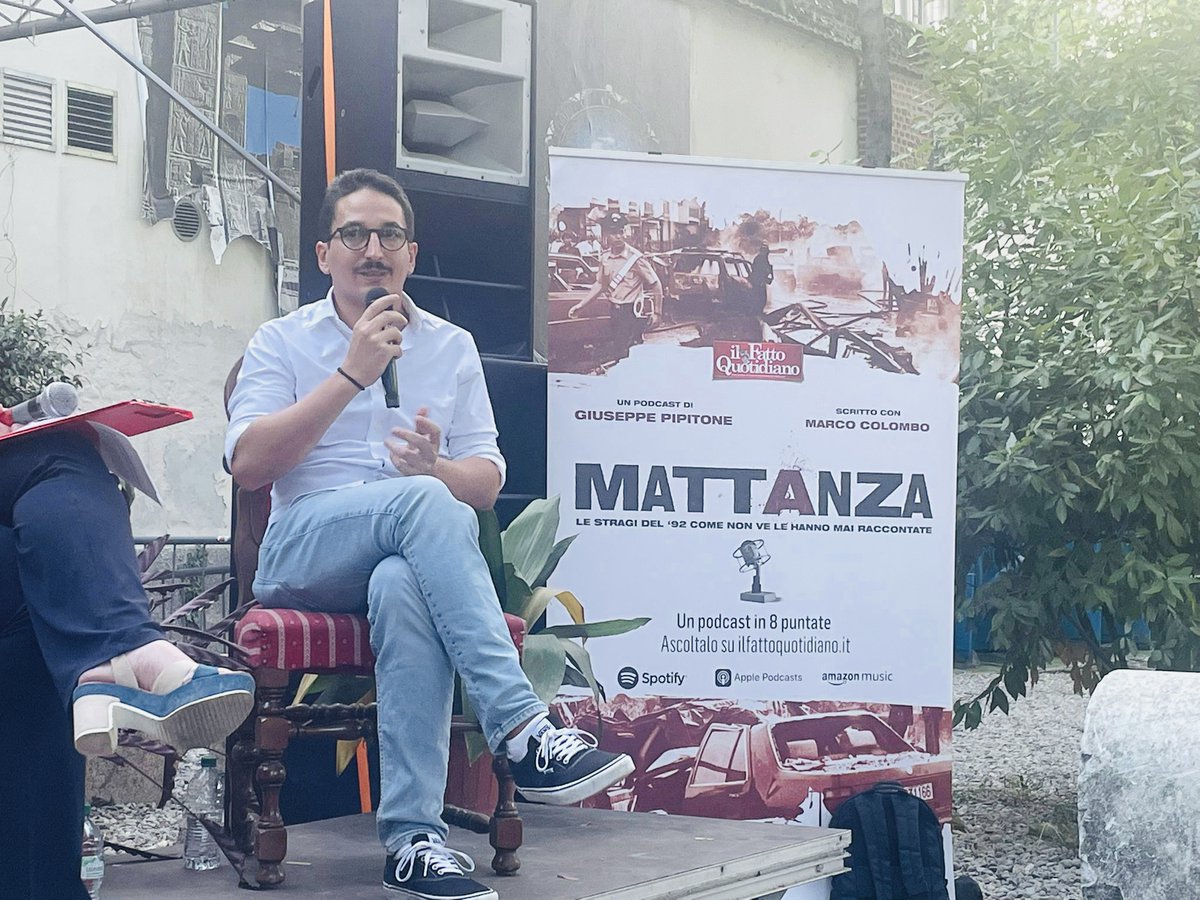 pipitone87's tweet photo. Mattanza, il #podcast sulle #stragi del '92, è ora completo. Trovate tutte le 8 puntate su @fattoquotidiano e tutte le principali piattaforme.
Qui qualche scatto dell'evento di #Milano, col direttore 
@petergomezblog, il vice @SimoneCeriotti e @LauraIncantalup di @WikiMafia. https://t.co/uI7RwJ62cU