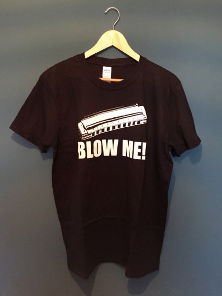 24ktharp's tweet photo. Blow Me harmonica tee shirt available at; https://t.co/EGACVlrx3s @24ktharp #harmonica #shirts #tee #fashion #shopmycloset #shorts #Shopee #blowme  #music #festival #Trending #TREASURE #Promo #weekendvibes #family #fun #ManUnited #ad #onlinemarketing #hot #UK #quality #MONEY #buy https://t.co/8ResG2g4jL