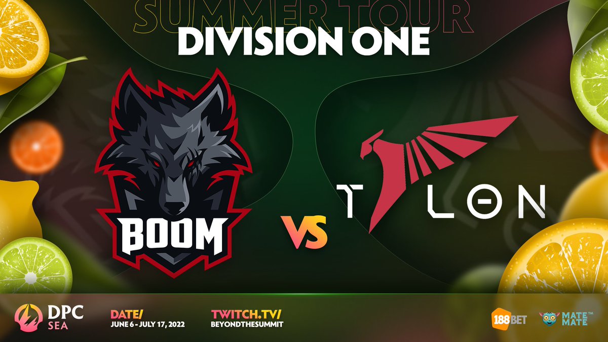 Who will reign as the kings of #SEADPCLeague Summer Tour? 🔥🔥

<a href="/boomesportsid/">BOOM Esports</a> and @Talon_esports now battle it out in this hype tiebreaker series! 🙌

📺 twitch.tv/beyondthesummit
🗣️ <a href="/MLPDotA/">Mike Le Phoenix</a> &amp; <a href="/johnxfire/">johnxfire</a>
