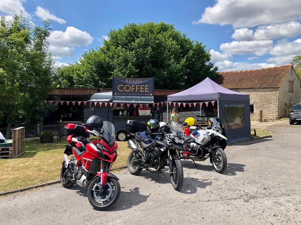 Reads Coffee (@reads_coffee) on Twitter photo ‘A fabulous ride down to Sherborne and refreshing iced coffee and bacon buttie at Reads coffee roasters trailer’ (credit: <a href="/ManningfordCM/">ManningfordCroftM</a>) ‘A fabulous ride down to Sherborne and refreshing iced coffee and bacon buttie at Reads coffee roasters trailer’ (credit: <a href="/ManningfordCM/">ManningfordCroftM</a>)