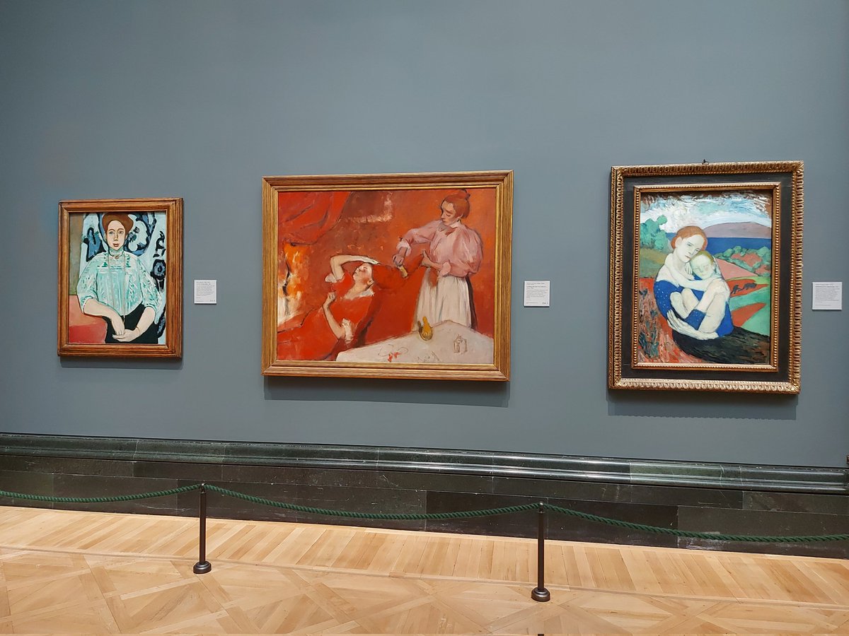 PreglArjan's tweet photo. SLIKARSKI POGOVOR
Matisse en model!
A Degas no lomt, no. 
Kaj je Pablo, Picasso? https://t.co/KRL6niLIlO