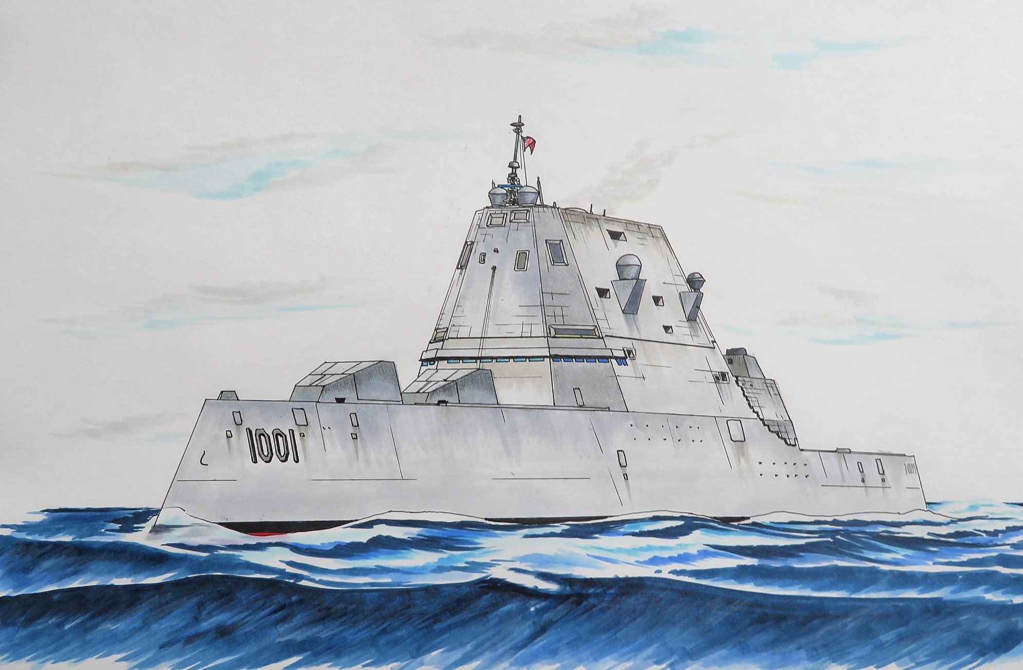 米海軍 駆逐艦マイケルモンスーア DDG-1001 チャレンジ マイケル・モンスーア (ミサイル駆逐艦) - Wikipedia