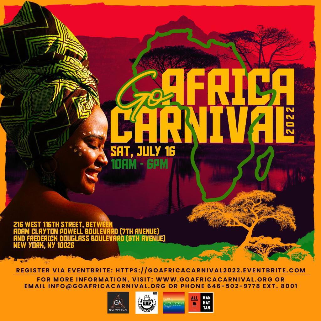 ibrahimasouare_'s tweet photo. 5th Annual @GoAfricaNetworkโs Harlem Street Carnival happening today! #Harlem #NYC #116thStreet #SummerVibes https://t.co/PwYcELC2Y0
