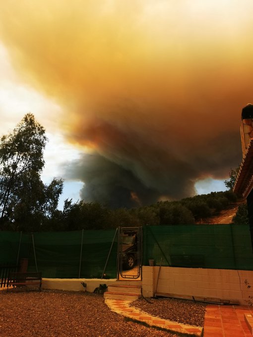 We have horrible fires here, waiting to see if we will be evacuated, scary! https://t.co/tnrVUACgtb