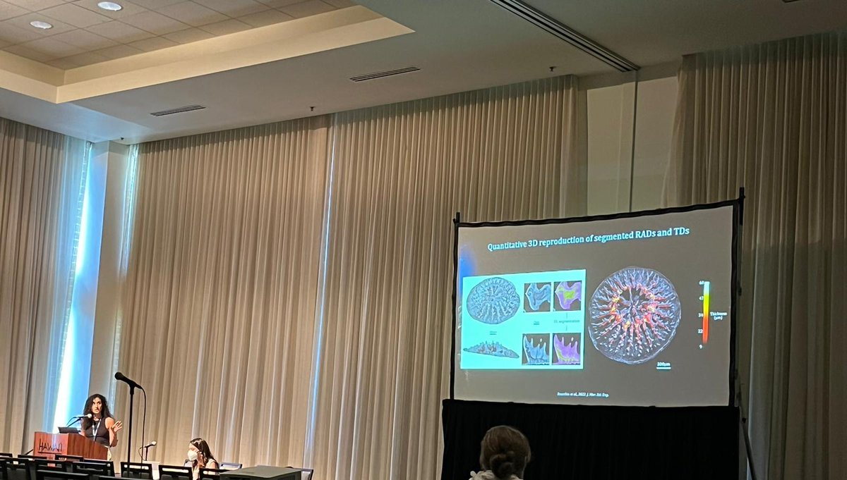 So honored to have been invited to give a talk at @goldschmidt2022, sharing my research on #ArtificialIntelligence as a tool to study the dynamics of the #coral skeleton development 🪸

Thank you <a href="/jillashey/">Jill Ashey</a> for being my #1 fan✌🏼

#Goldschmidt2022 #biomineralization