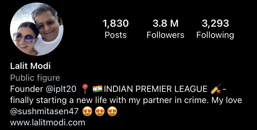 Shubham_Das_'s tweet photo. Why Lalit Modi acts like a 13 years kid ? 😂 https://t.co/oIjTjUsUEs