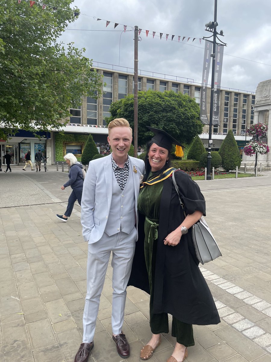 First class honours and pic with Owain… my day couldn’t have been any more special.. onwards and upwards. ❤️