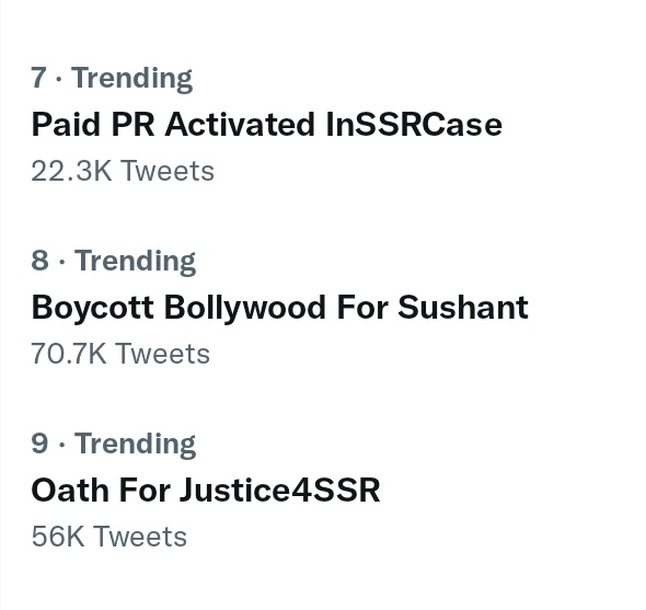 Three taglines are trending... 😎
Well done warriors 🔥💪

""Paid PR Activated InSSRCase""