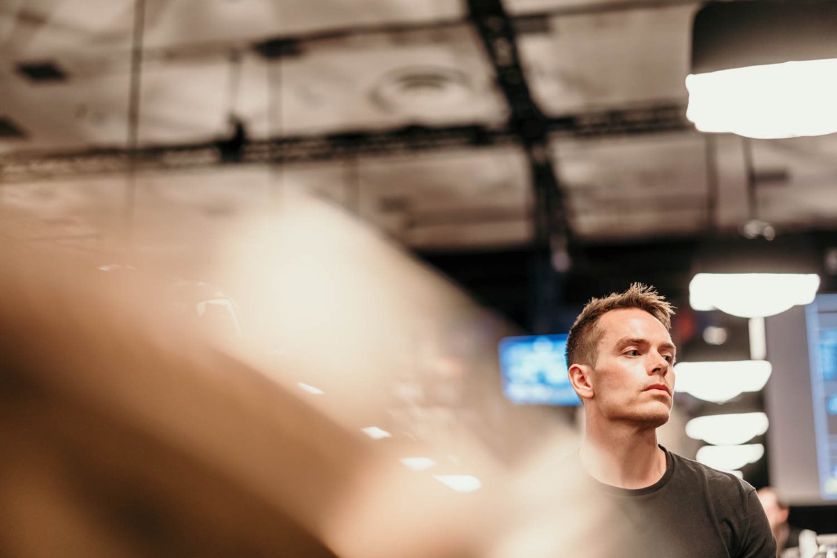 Before the final table … Esper Jorstad #WSOP #WSOP2022