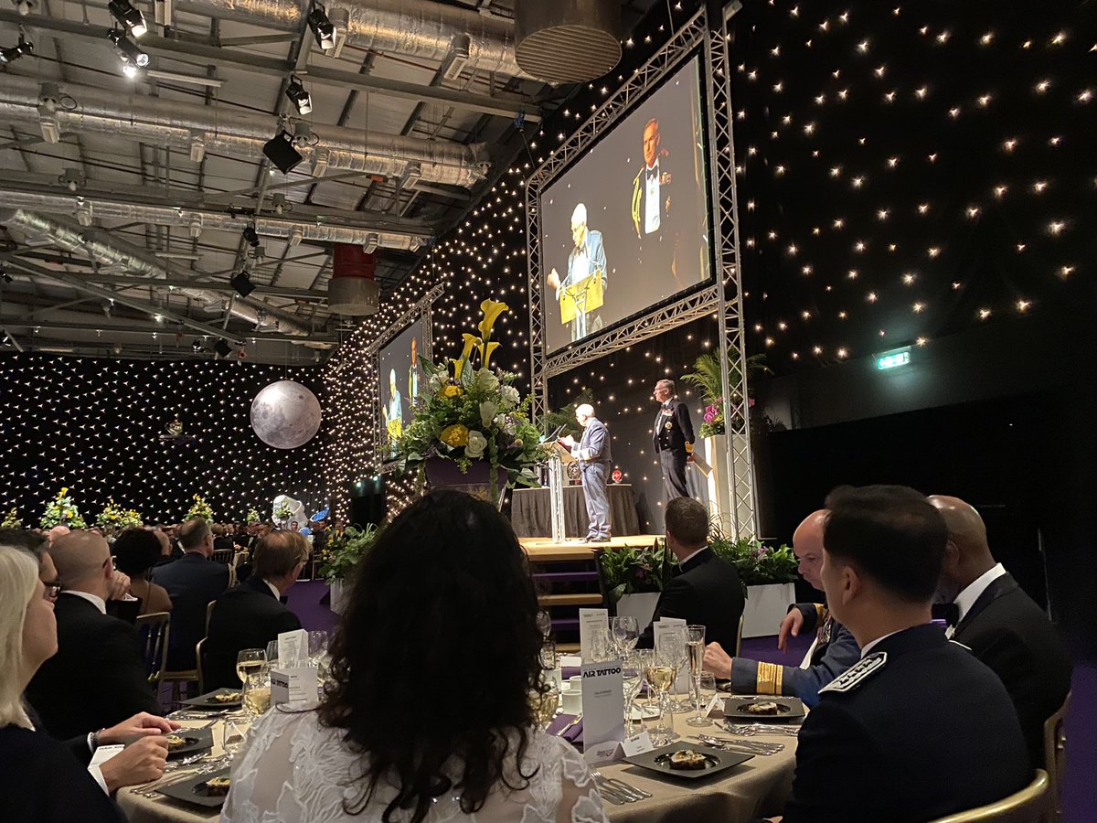 As always, the RIAT Gala Dinner sponsored by LM &amp; GD was a highlight of the show!  A fitting night to celebrate a USAF Anniversary and hear CDS talk about Air Power and strength in partnerships <a href="/RIAT/">Bob Angus</a> <a href="/BAESystemsAir/">BAE Systems Air</a>