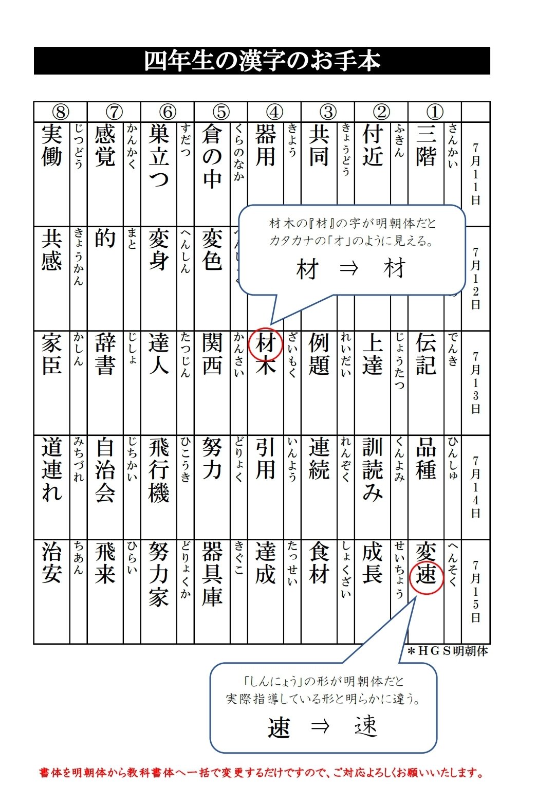 教科書体 Twitter Search Twitter