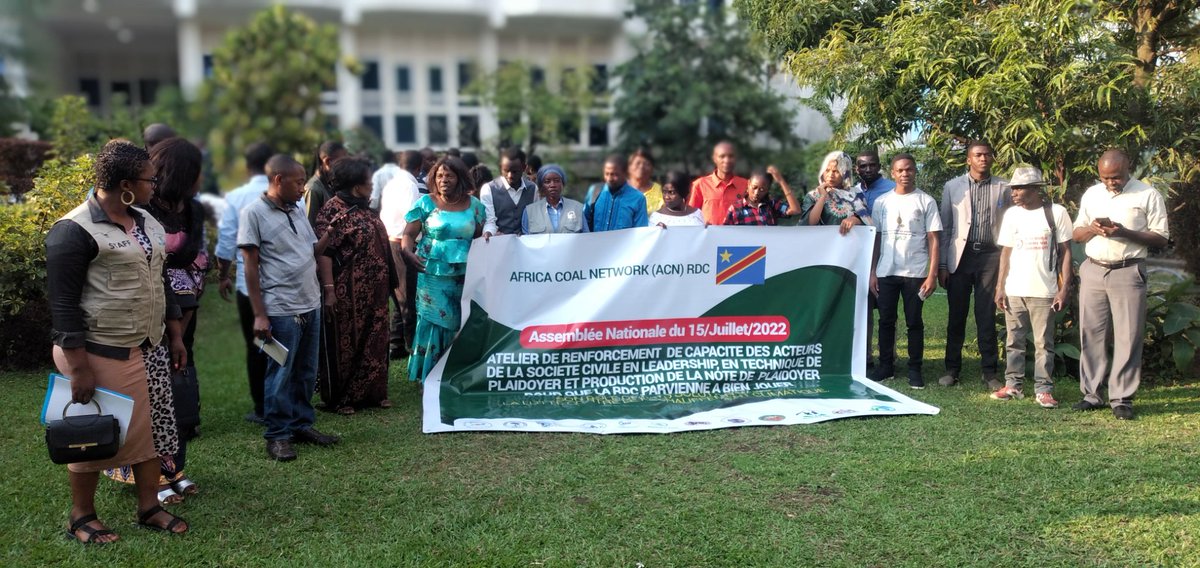 AcnRdc's tweet photo. Le renforcement des capacités des acteurs de la société civile sur les techniques de leadership, les technique de  plaidoyer, et la production de la note de plaidoyer, afin d'aider le gouvernement de bien jouer le rôle de pays solution  dans le changement climatique" @AcnRdc https://t.co/QyYgPOJgLZ