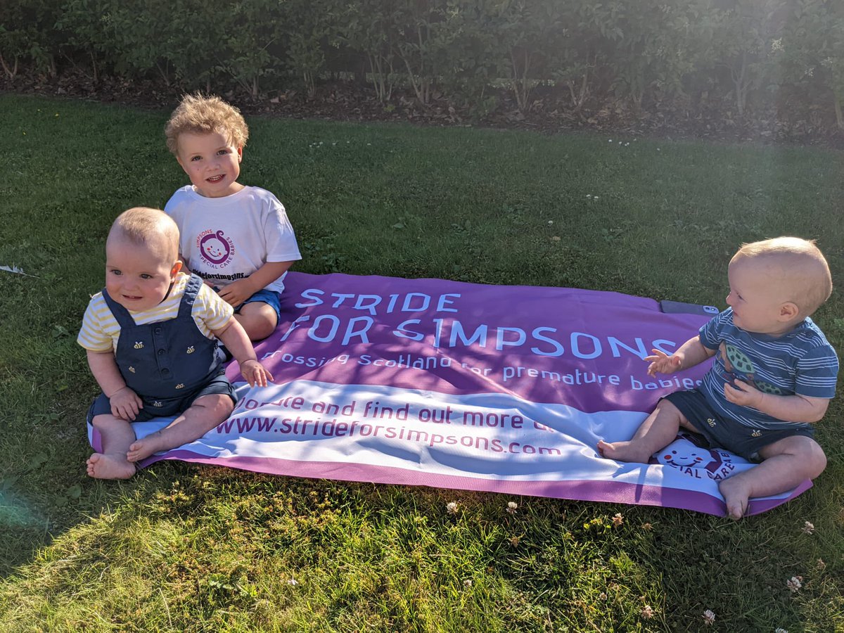stride4simpsons's tweet image. It’s finally here! After 6 months of planning, training &amp;amp; furiously fundraising, the @stride4simpsons team are making there way to #GretnaGreen for Day 1 - 100km cycle to #Lesmahagow 🚴‍♀️

Look out for the flag (shortly after vomited on by twin Campbell) 😂

strideforsimpsons.com