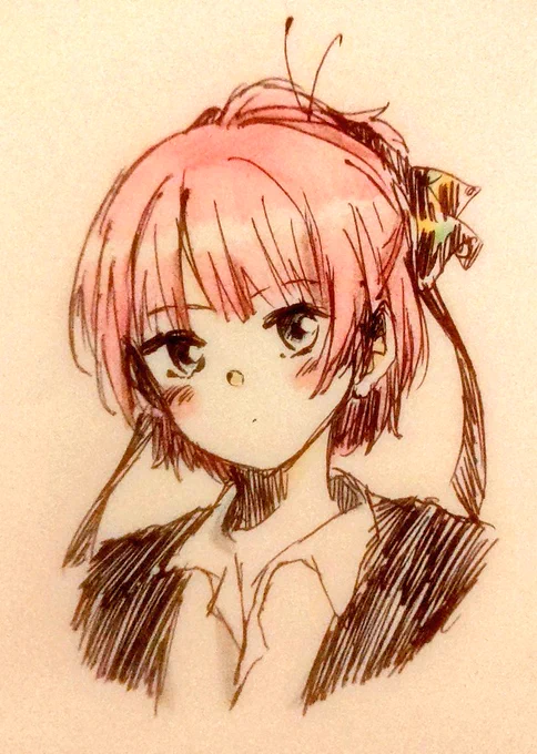 似合うかしら#五等分の花嫁 #イラスト 
