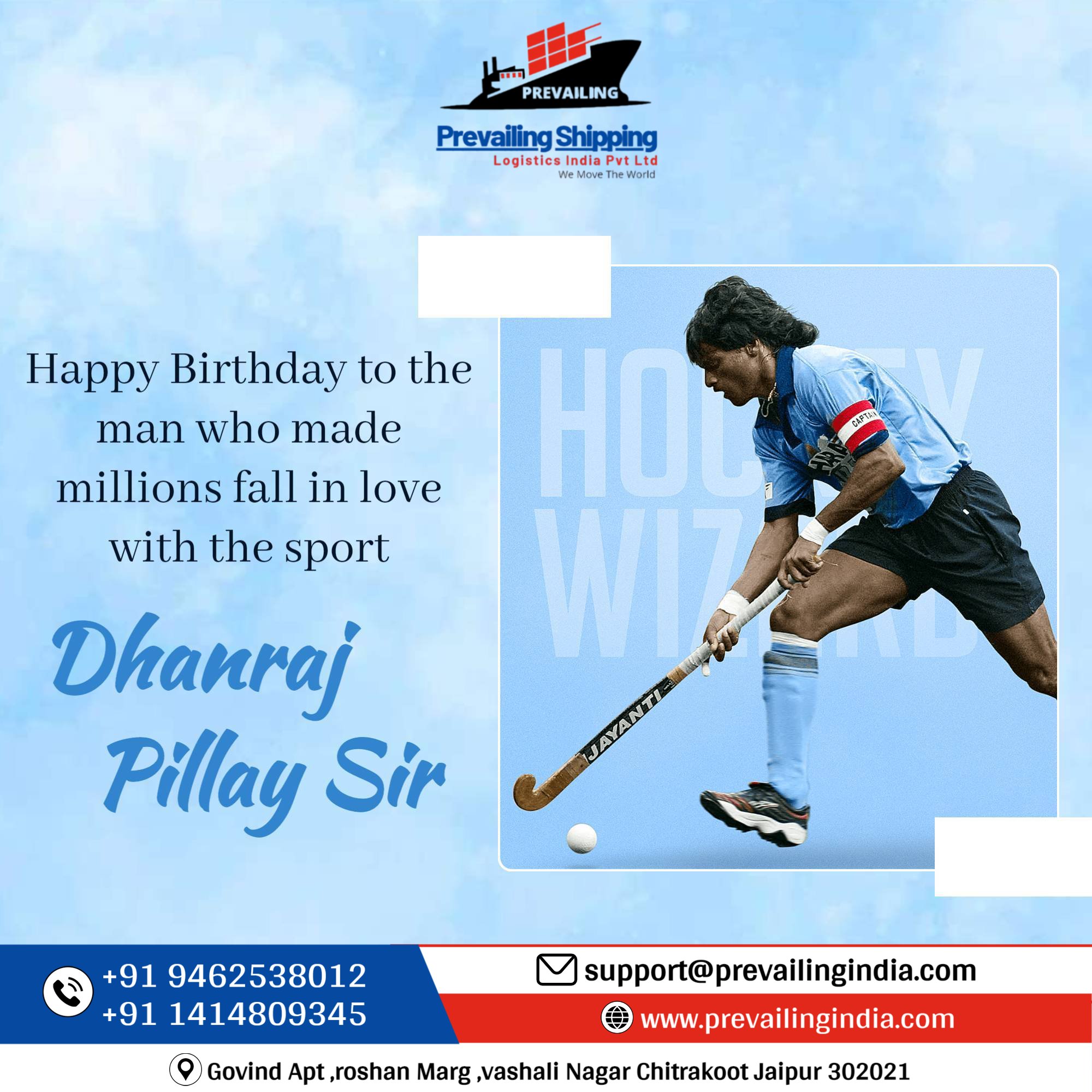 Happy Birthday to the man who made millions fall in love with the sport

Dhanraj pillay Sir 