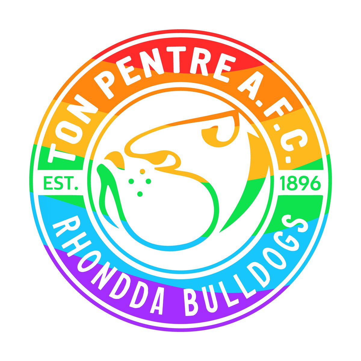 TonPentreFC's tweet photo. Itโs #Pride day across the Rhondda Cynon Taff today ๐ณ๏ธโ๐ We hope everyone has a wonderful day full of laughter and love โค๏ธ Good luck to @RCTPride for their event at @TheFactoryPorth #Pride #RCTPride #WeStandWithLGBTQPlus https://t.co/llidczTqLY