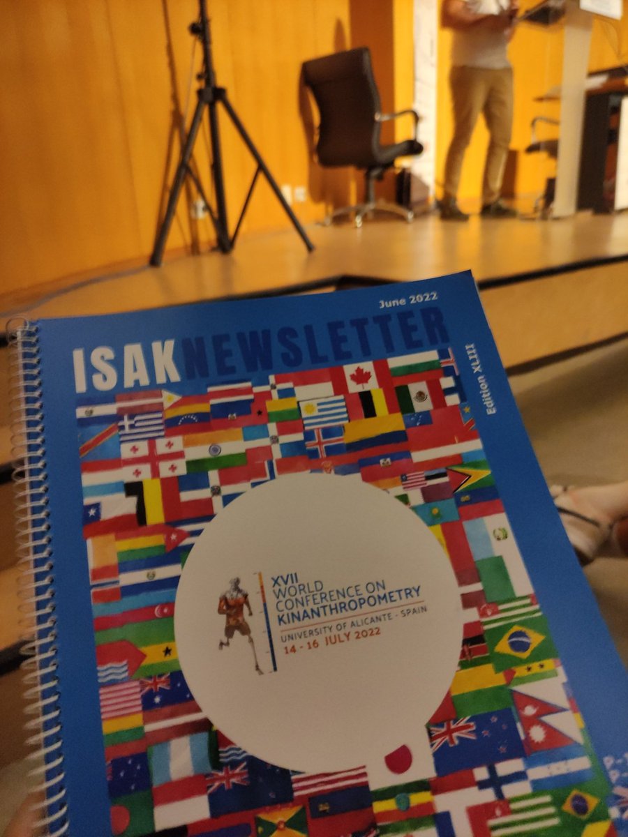 Last day of the XVII World Congress on Kinanthropometry!

¡Último día del XVII Congreso Mundial de Cineantropometría!

@isak_ua #ISAK