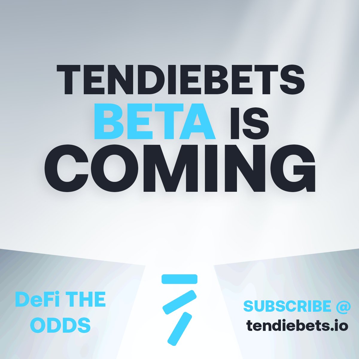 tendie_bets's tweet photo. TendieBets BETA will be LIVE soon! Book early access NOW @ https://t.co/k7piBdWZDy
#tendiebets #defitheodds https://t.co/6khG9MagGE