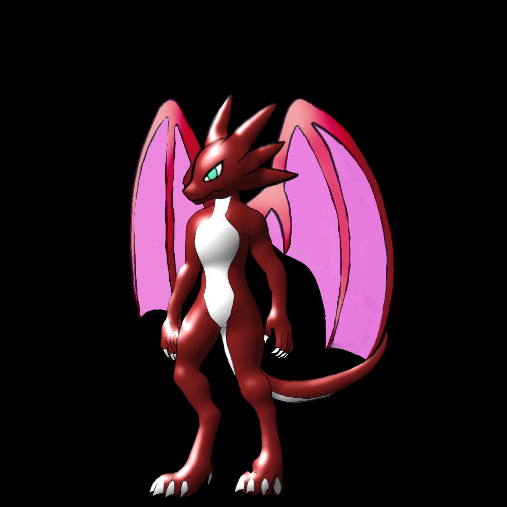 Xarkaeus's tweet photo. My new art for Kazy dragon. Soft and cute Princess! I made her fox form too! https://t.co/HIQnAAb8G2