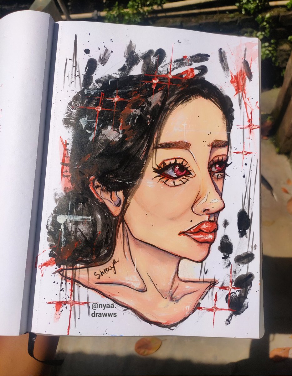 xkd_nyaa's tweet photo. Hiee ! (つ≧▽≦)つ♡

Check out https://t.co/ijaALOBcMD

#arttwt #ArtistOnTwitter #art #acrylic #portrait #painting https://t.co/CkZHA4EYkw