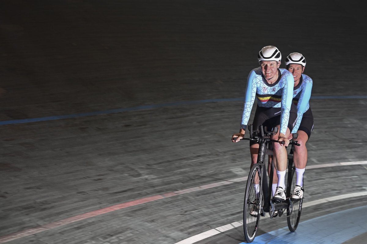 BEParalympics's tweet photo. ⏰ Ready for a double #Worldhourrecord attempt? ✨💥
📺 Watch live on https://t.co/CUWghjBGuy 
Or check @sporza @nieuwsbladsport 
@UCI_paracycling @GsportVl 
📸Belga https://t.co/In7UASMm3J