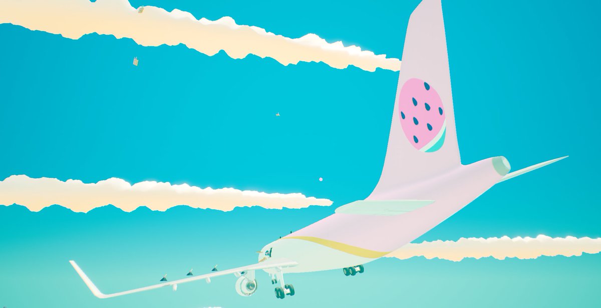 DevGallo's tweet photo. Hey, #screenshotsaturday!
Here are some new pics from the upcoming zone 12 from my game Forza Polpo.
✈️Airplanes stuck in the air
☀️a sunny day
🐙a little octopus mech
🧐What else could you want? https://t.co/bQRMa2lt7Z