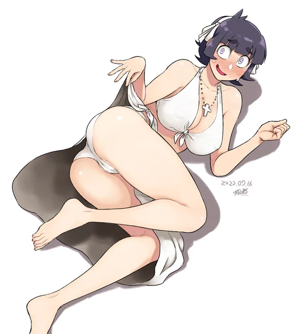 水着あざあざ 