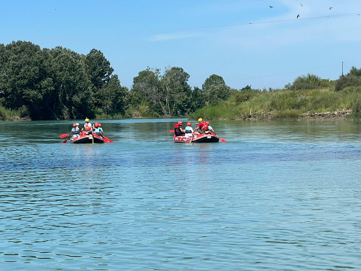Rafting in Vjosa-Narta, added to local eco-tourist activities- en.ata.gov.al/2022/07/16/raf…