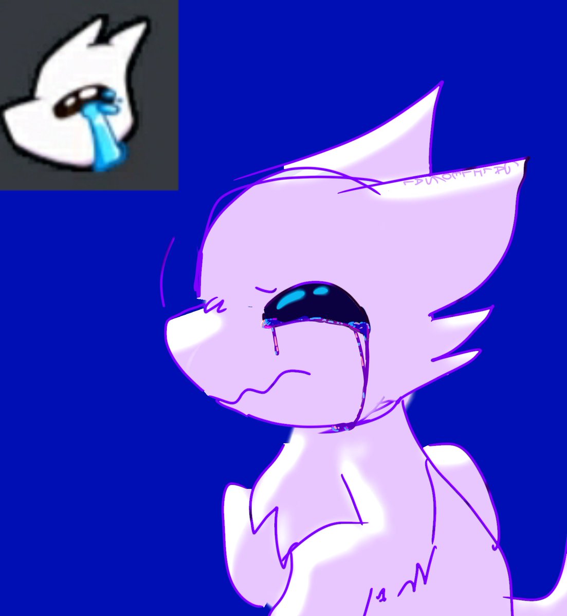 TheftKing2's tweet image. @Sal_galileo&apos;s adorable interpretation of :theftcry:

 #antithefttracking