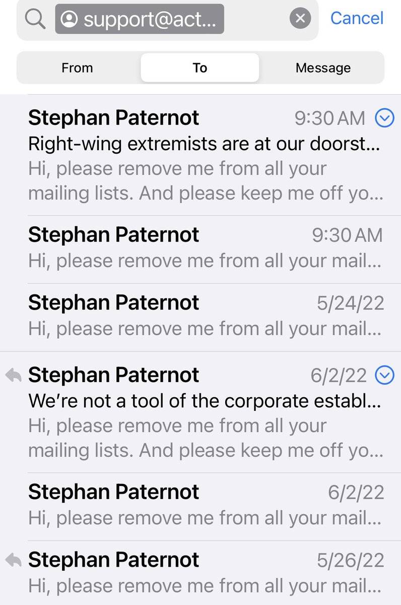 How many times must one unsubscribe <a href="/TheActionNet/">Action Network</a> before you’ll actually honor the request? 

Each separate email in violation of the CAN-SPAM Act is subject to penalties of up to $46,517

Cc: <a href="/FTC/">FTC</a>