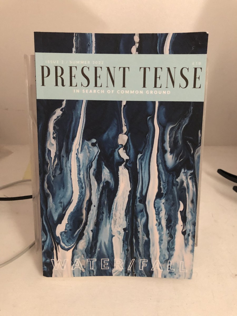 Pleased to receive my contributors copy of Present Tense Literary Magazine with my poem Attrition inside alongside lots of other lovely and interesting pieces. Thanks to <a href="/farhanashaikh/">Farhana Shaikh 🍉</a> <a href="/DahliaBooks/">Dahlia Books</a> for including it ☺️