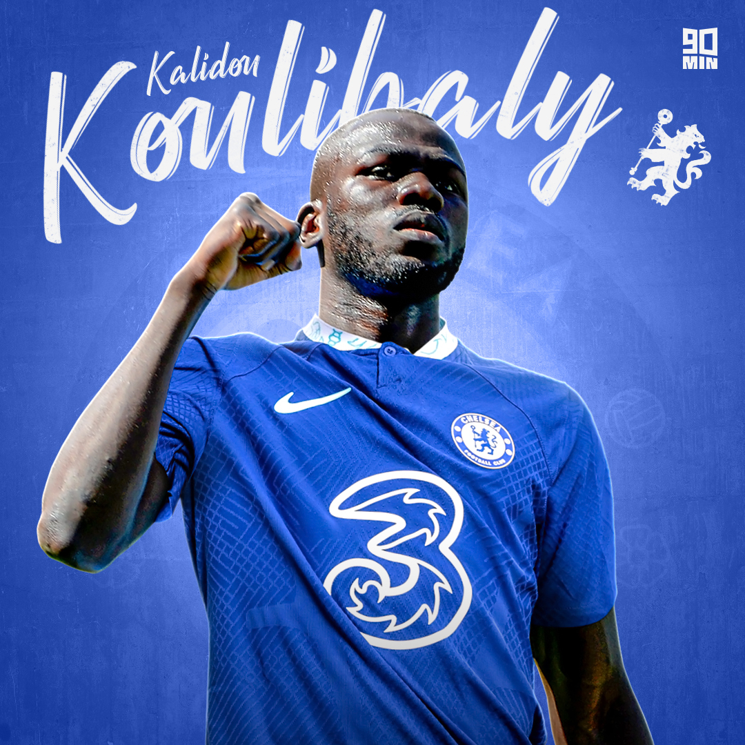 SI_FootballClub's tweet photo. Chelsea's newest recruit! 🫡

Do you think Kalidou Koulibaly is a good signing for the Blues? 🤔🔵 https://t.co/N40bIGlAMQ